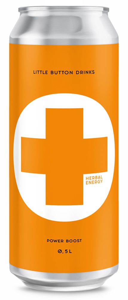 Чай Холодный Травяной Рэд Баттон Гербал Энерджи / Red Button Herbal Energy 0.45 - банка