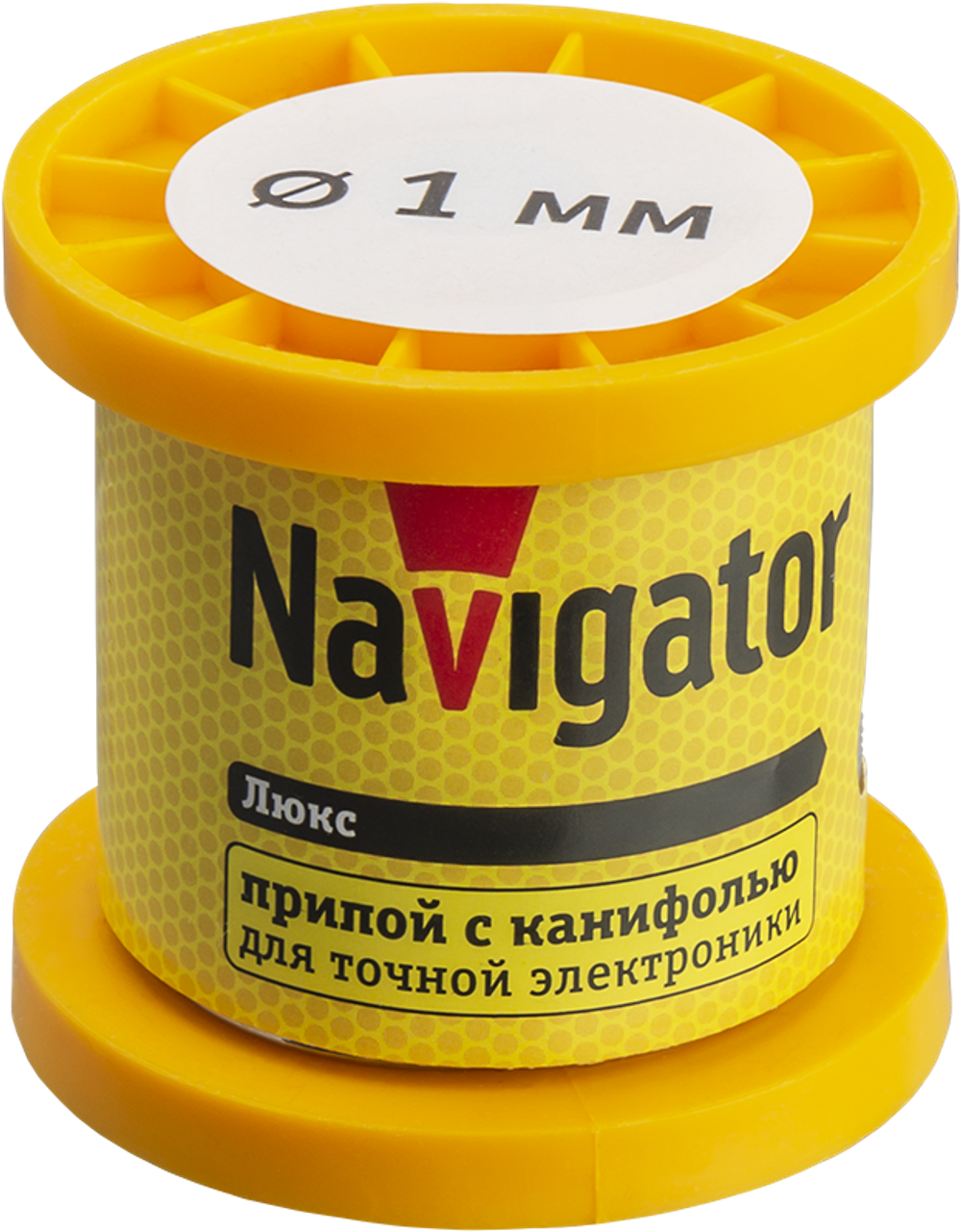Припой Navigator 93 082 NEM-Pos02-61K-1-K100 (ПОС-61, катушка, 1 мм, 100 гр)