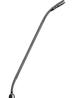 SHURE MX415RLPDF/C конференц. микрофон кардиоидный Dualflex, на 'гусиной шее' 15' без предусилителя, кольцо подсветки, черный.