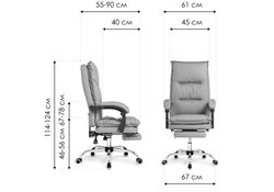 Компьютерное кресло Fantom light gray