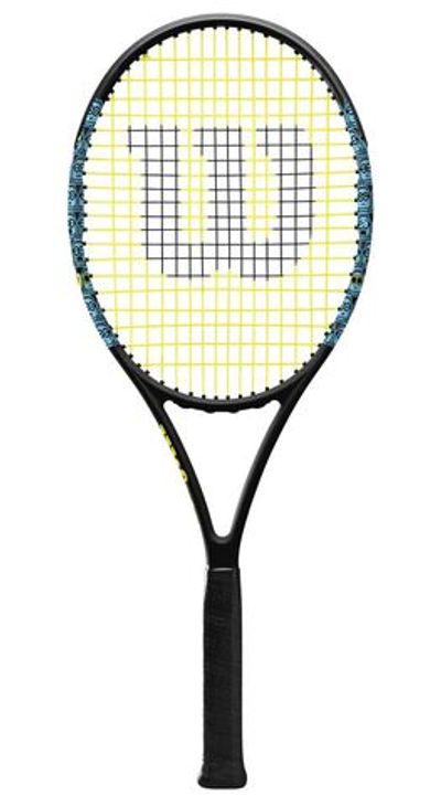 Теннисная ракетка Wilson Minions 103 - black/blue/yellow