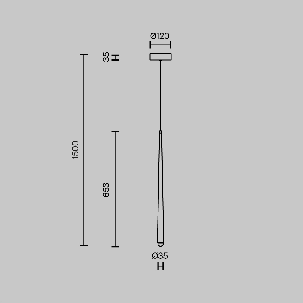 Подвесной светодиодный светильник Maytoni Cascade MOD132PL-L6BK