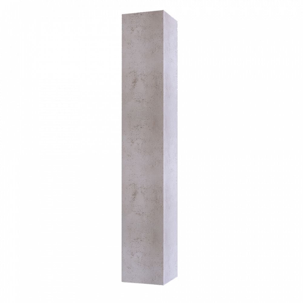 Кашпо COLONNA CONCRETE WHITE 20x20x120