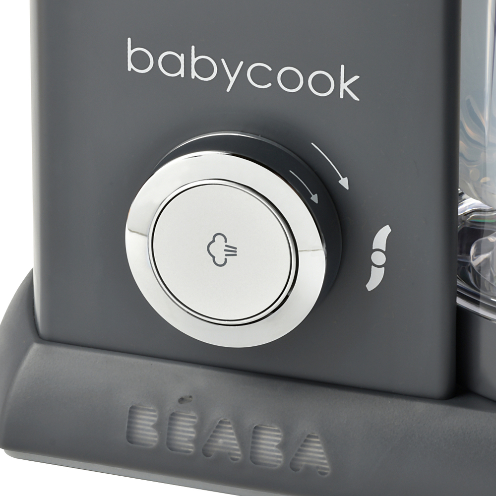 Уцененный товар: блендер-пароварка для детского питания 5 в 1 BEABA Babycook SOLO черный