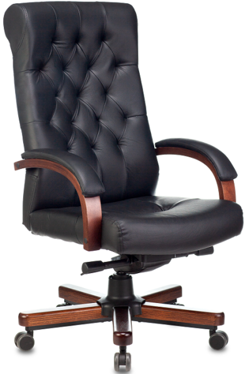 Кресло офисное Бюрократ T-9928WALNUT/BLACK