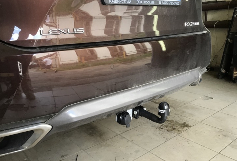 Фаркоп для Lexus RX (AL20) 2015-2022 Тип шара: A. Нагрузки: 2500/120 кг, LX 03
