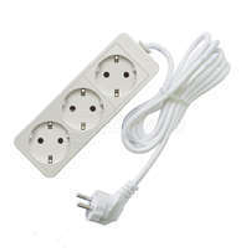 Удлинитель 3х1.5м с заземл. 16А IP20 3.5кВт ПВС