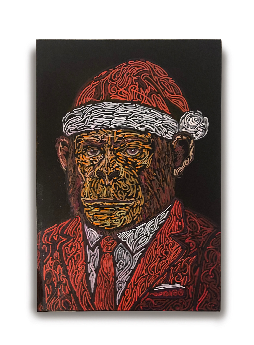 Новогодняя обезьяна