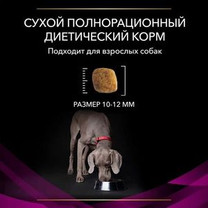 Сухой корм для собак Pro Plan Veterinary Diets Urinary для растворения струвитных камней