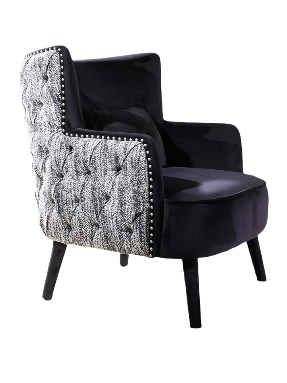 Кресло Ist Casa Барон, 82х82х90 см, черный