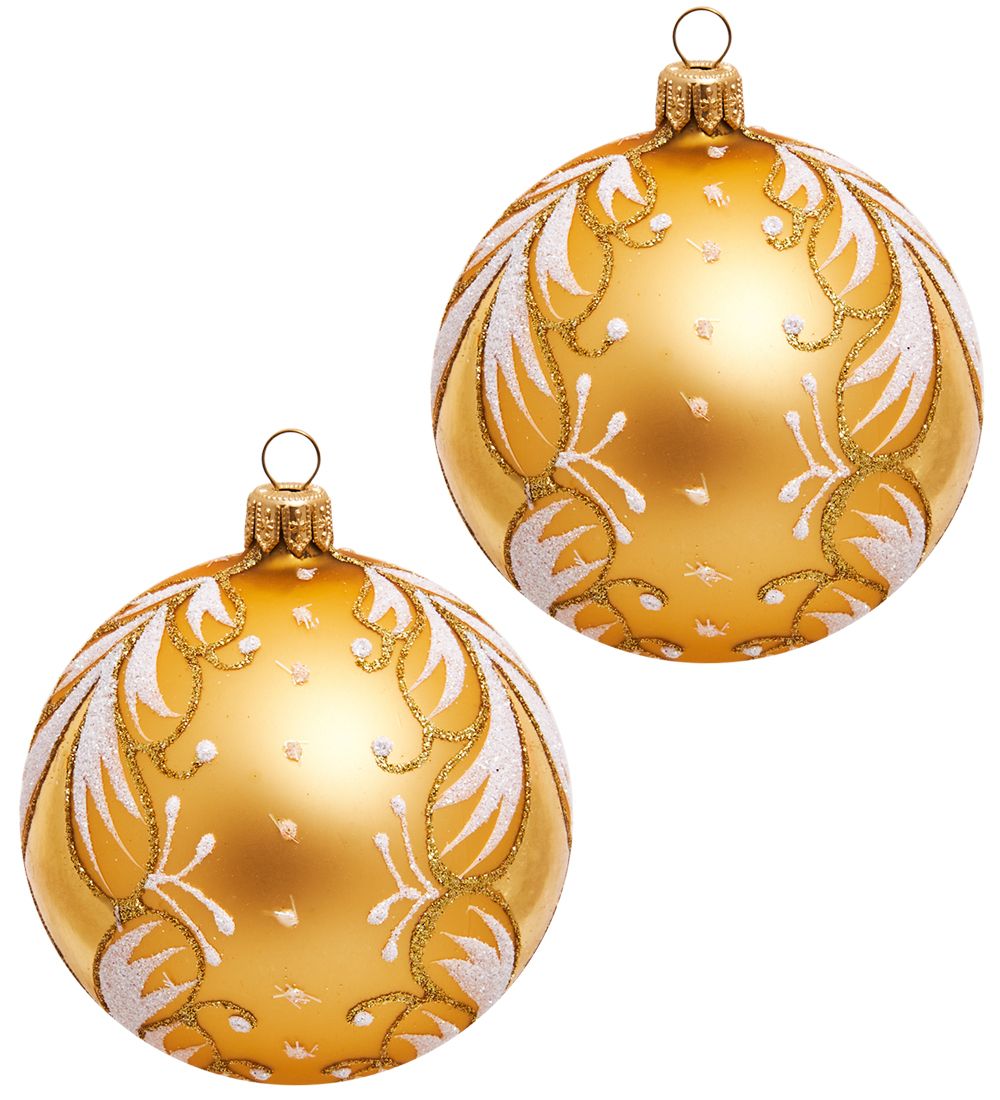 Элита НФШ-1434/2 Набор ел.украшений Шар 2шт «Вдохновение» 85 мм