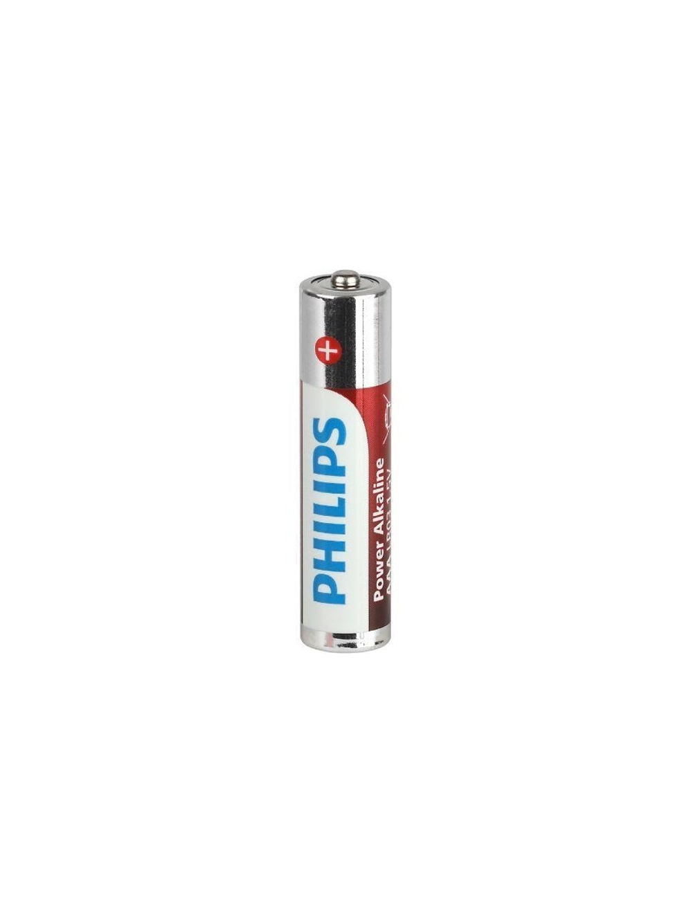 Элемент питания алкалиновый AAA/LR03 1.5В Power (блист. 12шт) Philips Б0064681
