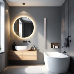 MINI 2-60 длина 60 см водяной полотенцесушитель