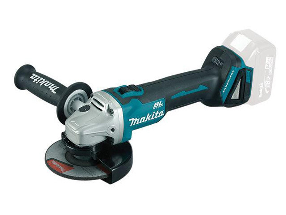 Аккум. углошлифмашина MAKITA LXT DGA 504 Z в кор.