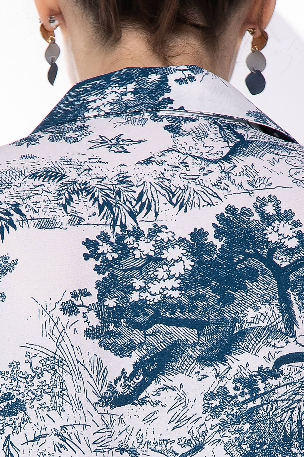 Платье "Сьюзан" (вайт/блю) П8161 LT Collection