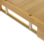 Поднос для завтрака «SHEF» 41*30*5см с пластиковыми ручками