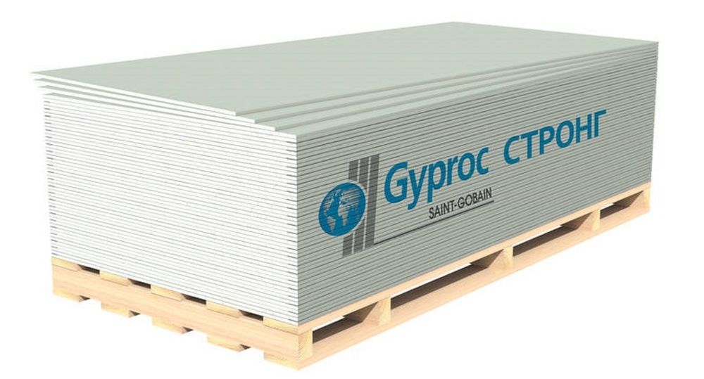 ГКЛ лист Гипрок Лайт 2500х1200х9,5мм 3кв.м.