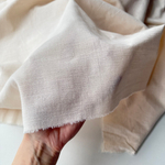 Фактурный хлопок «Рельеф» Светлый крем