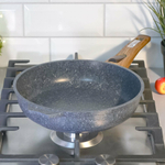 Сковорода 22см Premium blue со съемной ручкой