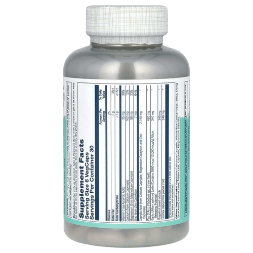 Solaray, Yeast-Cleanse, 180 растительных капсул