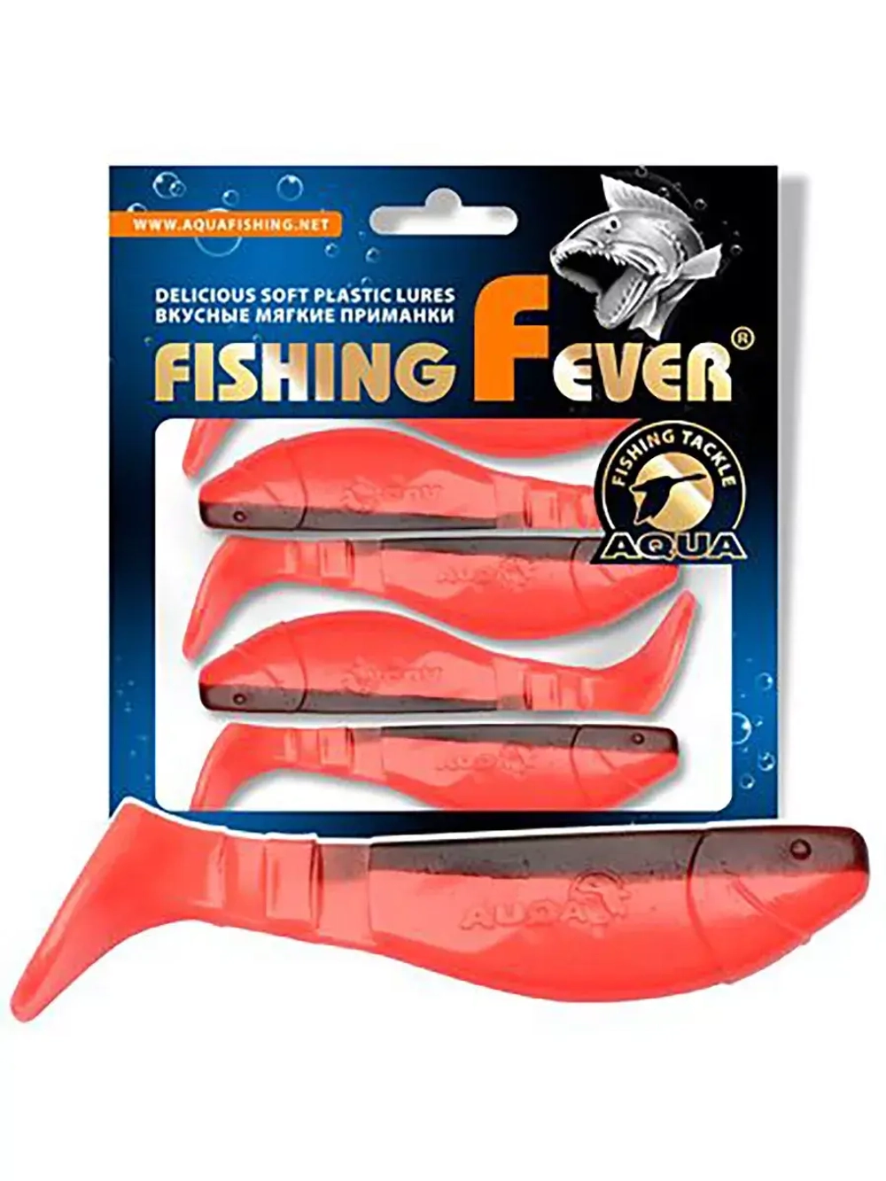 Мягкая приманка риппер FishingFever 7,5cm, 6,9g,2 уп по 5 шт