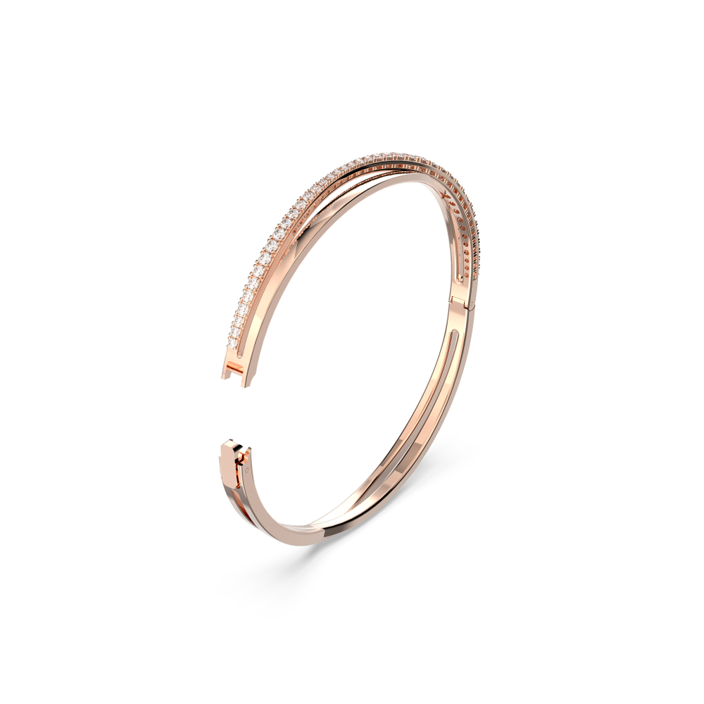 TWIST:BANGLE WHITE/ROS