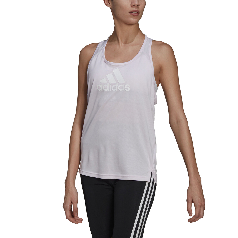 Женская теннисная майка adidas Big Logo Tank Top Women - Pink