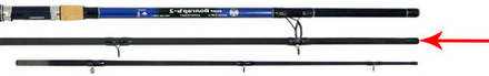 Секций № 3 к удилищу фидер "Волгарь 2" 3.9м тест до 150 гр
