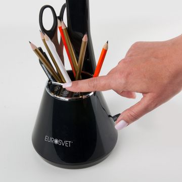 Настольный светодиодный светильник 80421/1 черный Elektrostandard