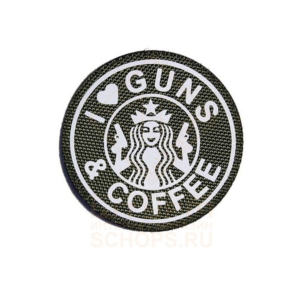 Патч Bad Gringo Guns&Coffee