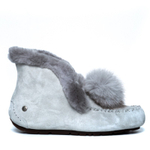 Мокасины Alena Pom Pom Grey