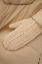 Варежки В028-08 бежевый