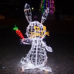 световая фигура "ЗАЯЦ"