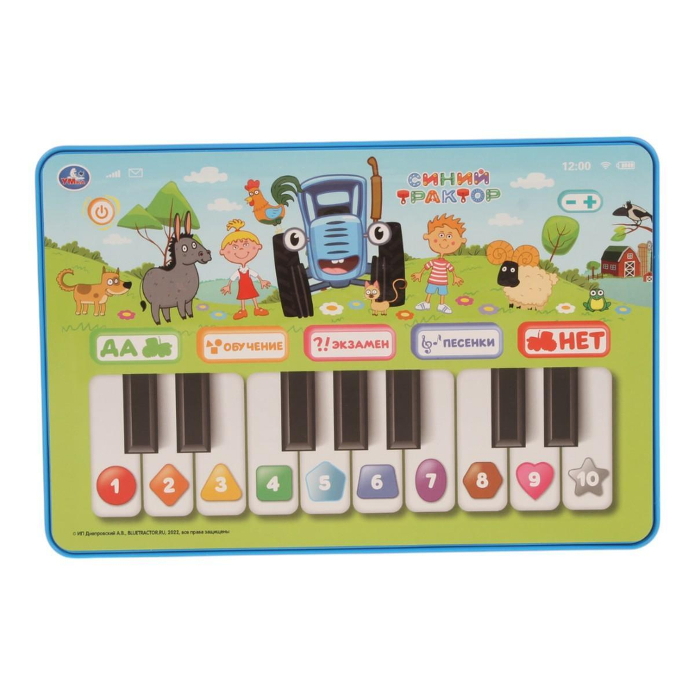 Планшет обучающий "Синий трактор" 150 стихов,песен,звуков, на бат. блистер HT1117-R16 (Умка)