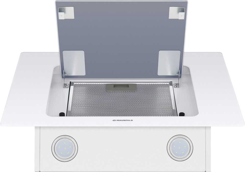 Кухонная вытяжка MAUNFELD York Push 50 белый фото 5