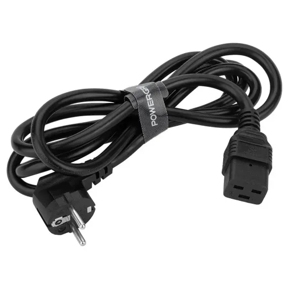 Powergrip PowerCord EUR IEC-C19 2m