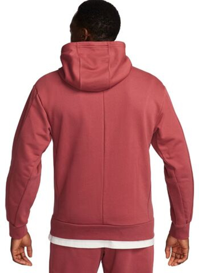 Мужская теннисная кофта Nike Court Fleece Tennis Hoodie - cedar