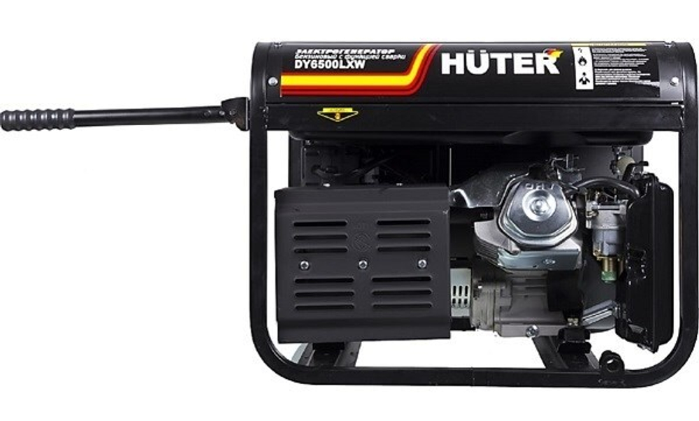 Электрогенератор DY6500LXW, с функцией сварки, с колёсами Hunter