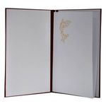 Папка адресная Виньетка, бумвинил, с вкладышем, Канцбург