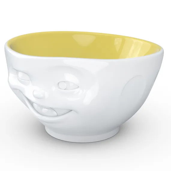 Чаша tassen winking, 500 мл, белая-желтая