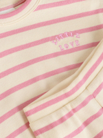 Лонгслив и легинсы в комплекте для малышей Next E66-553, Молочный, Розовый