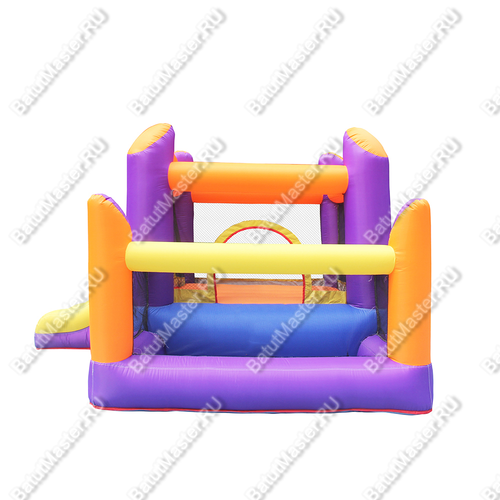Батут для дачи "Яркое приключение" 3*2,7*1,7 м