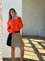 Лонг две половинки апельсиновый