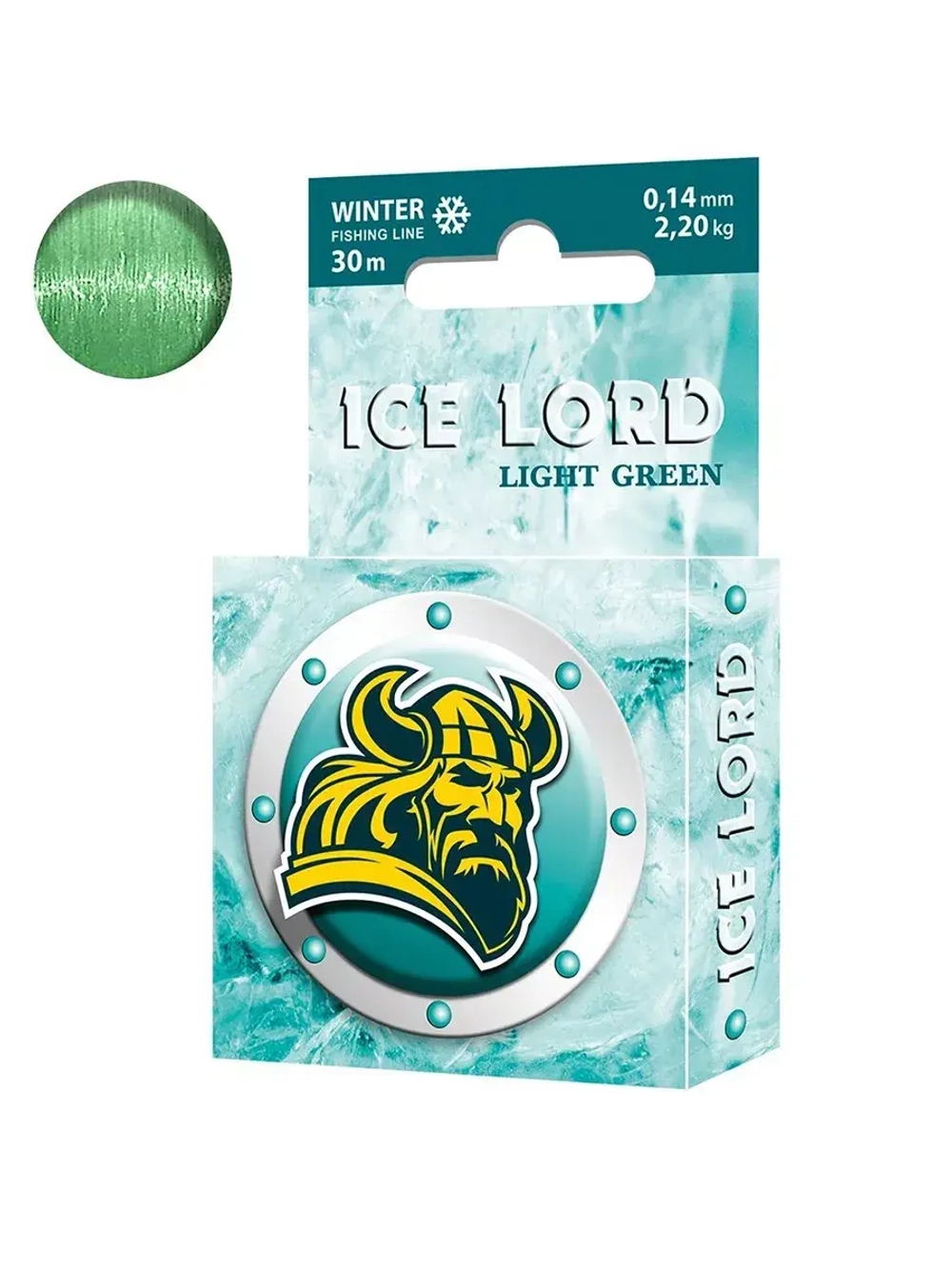 Леска зимняя для рыбалки AQUA Ice Lord Light