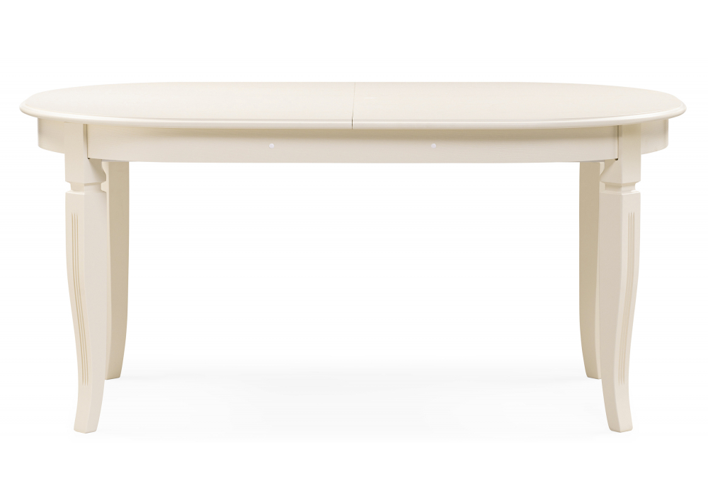 Стол деревянный Woodville Aviano овальный слоновая кость