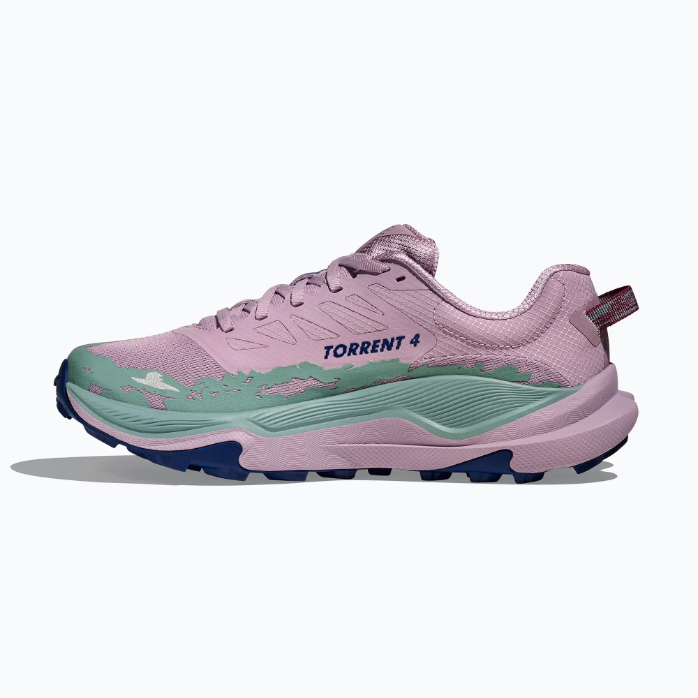 Женские Кроссовки для бега HOKA Torrent 4 fragrant lilac/tart cherry