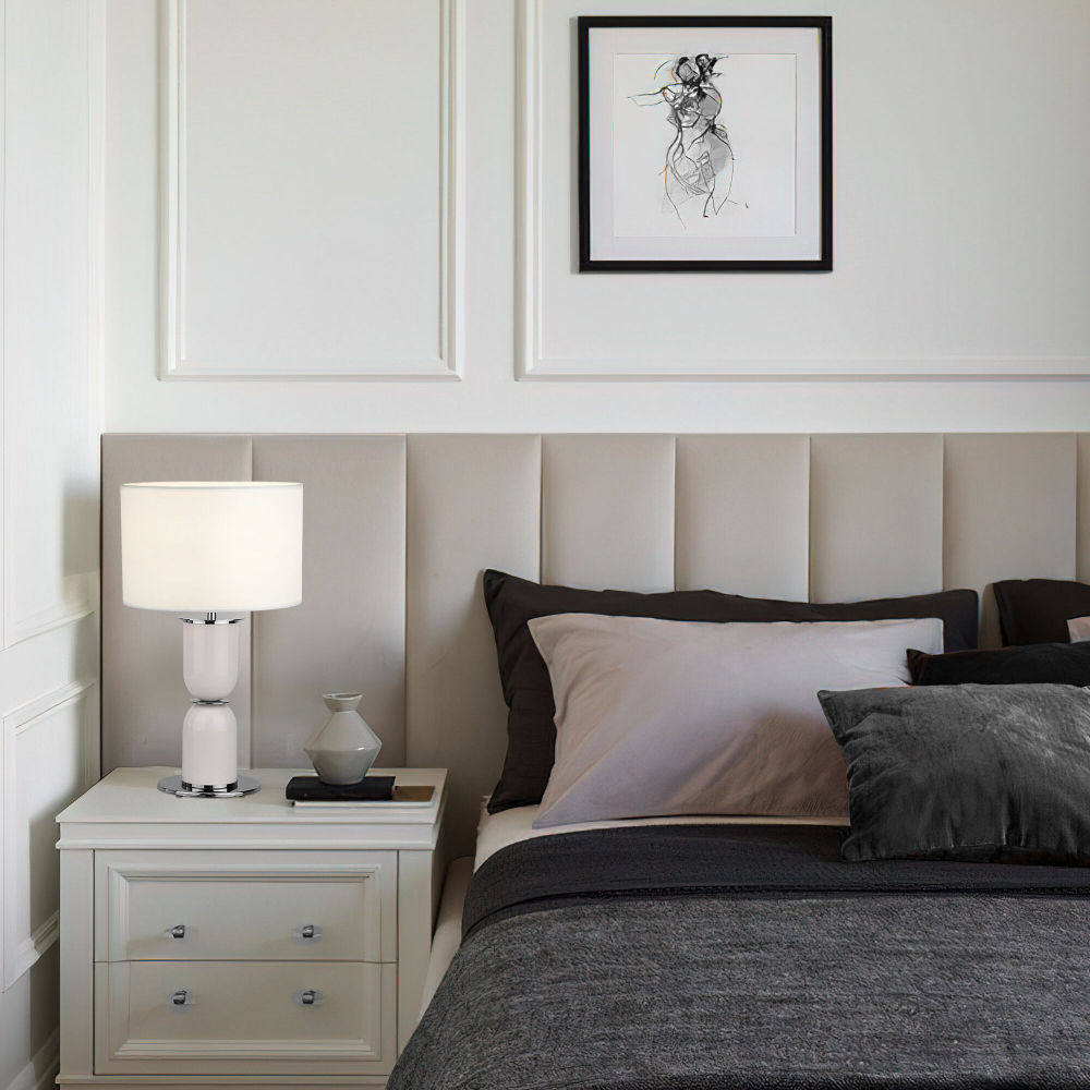 Настольная лампа 01153/1 никель