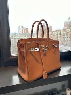 Сумка Hermes Birkin 30 Gold Togo