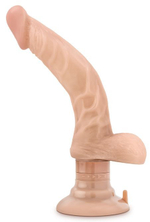 Телесный мультискоростной реалистичный вибратор The Boss Man - 26,7 см. (Цвет: телесный)