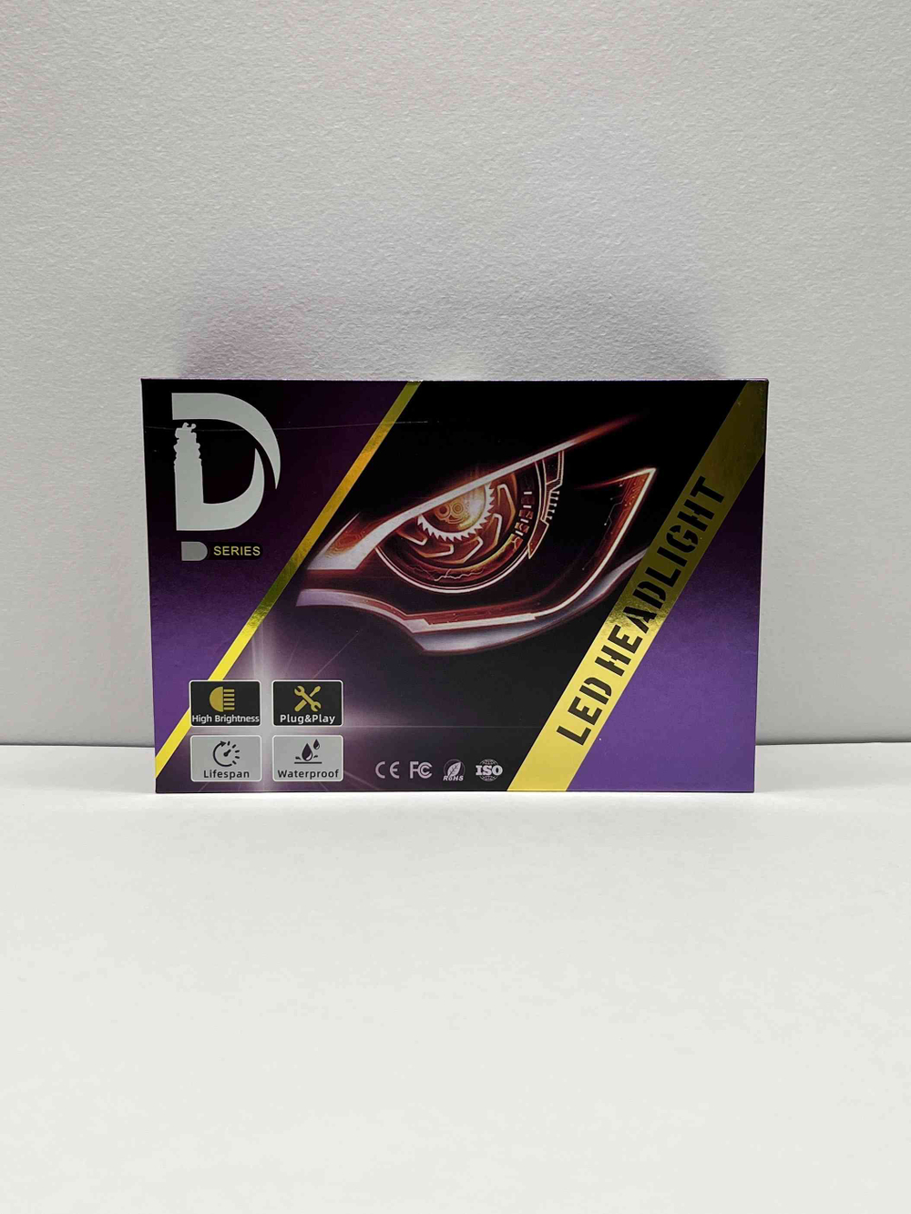 D1S / Светодиодные лампы D1S LED 60w, замена штатных ксеноновых ламп Д1C, Драйв Ядро, TG (2 шт. / комплект)